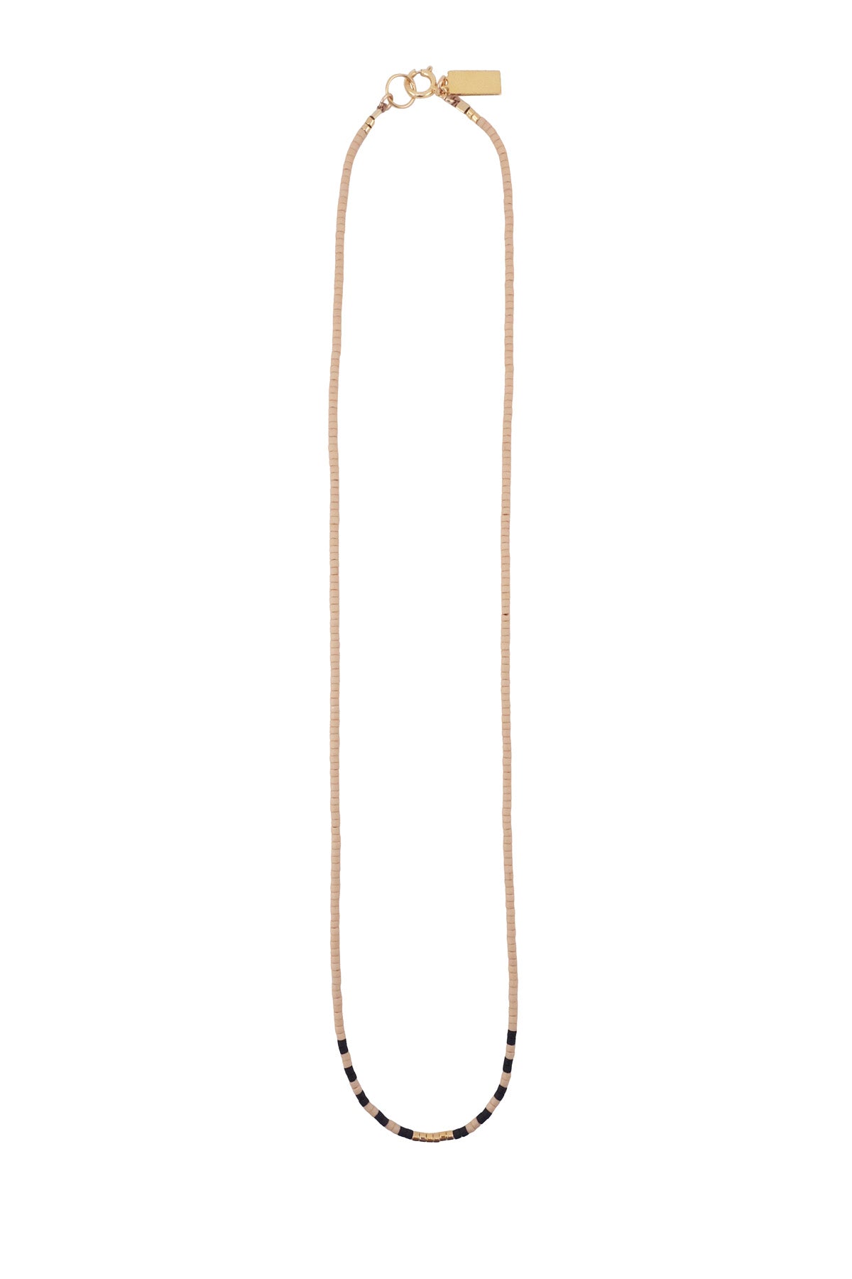 Aspy Necklace, Pink Clay - Abacus Row Handmade Jewelry