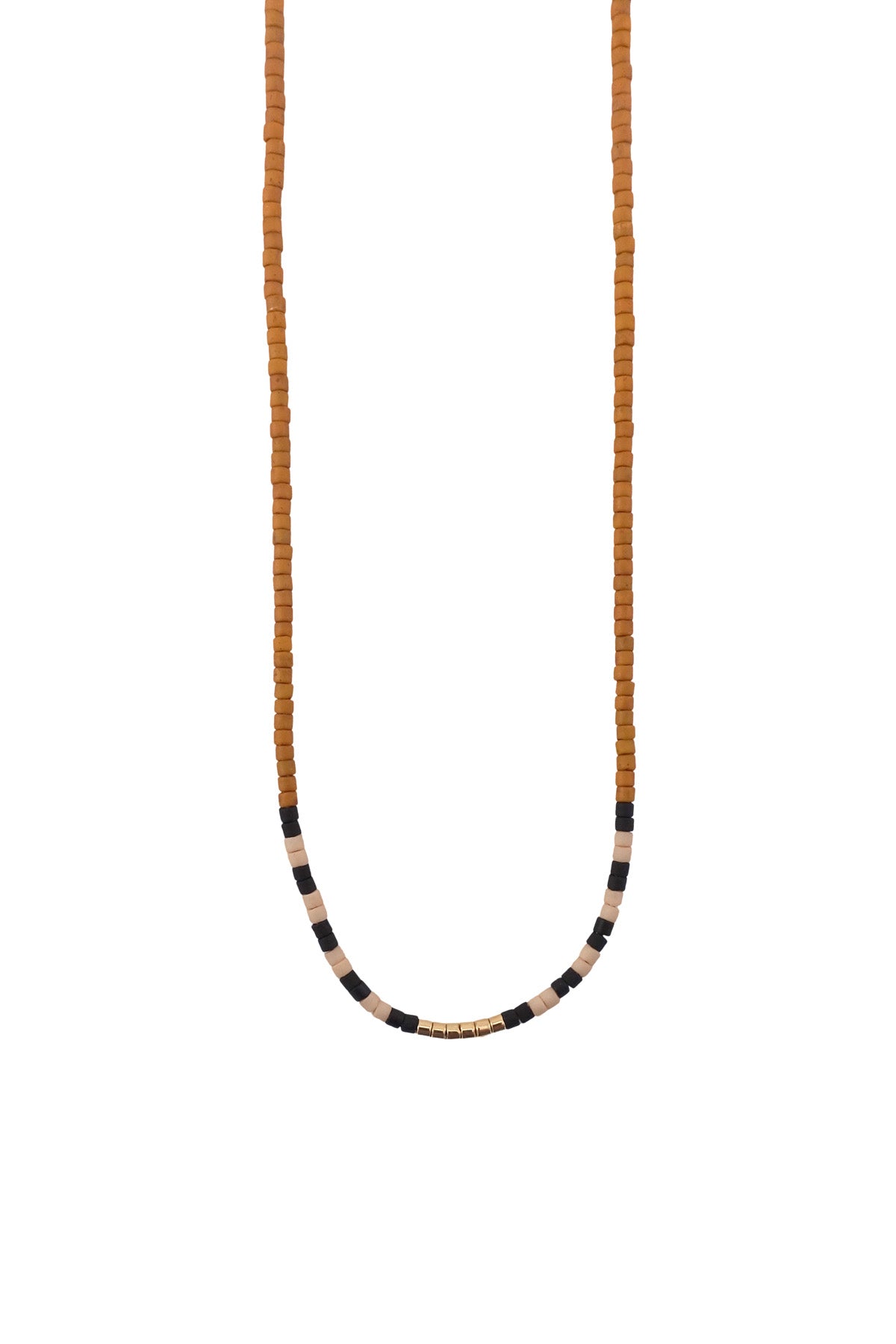 Sobral Necklace, Pink Clay - Abacus Row Handmade Jewelry