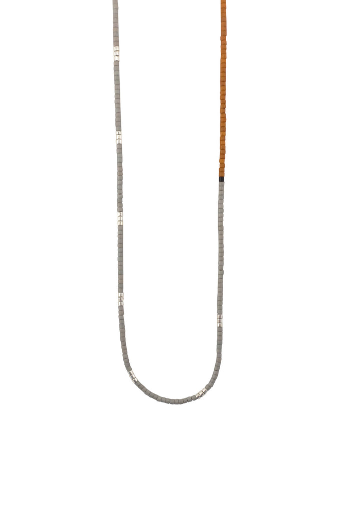 Kern Necklace, Cloudscape - Abacus Row Handmade Jewelry