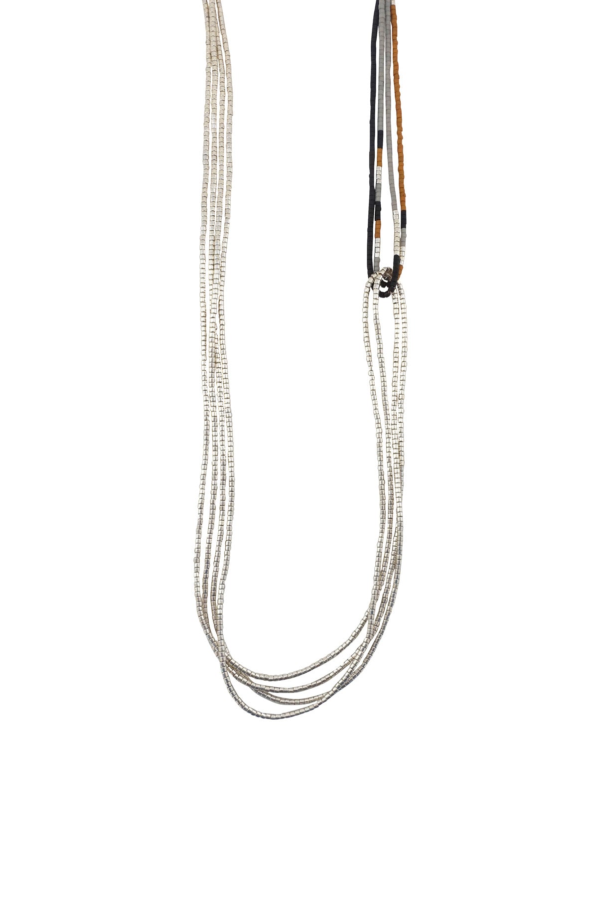 Baikal Necklace, Cloudscape - Abacus Row Handmade Jewelry