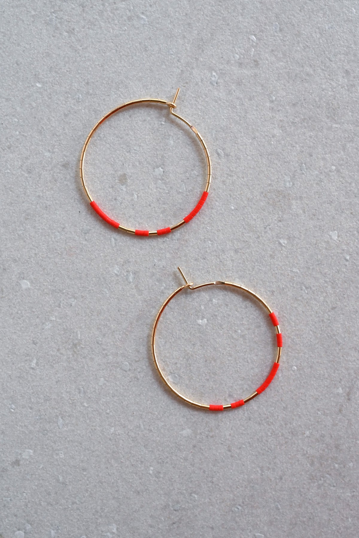 Fire + Water Earrings at Abacus Row Handmade Jewelry