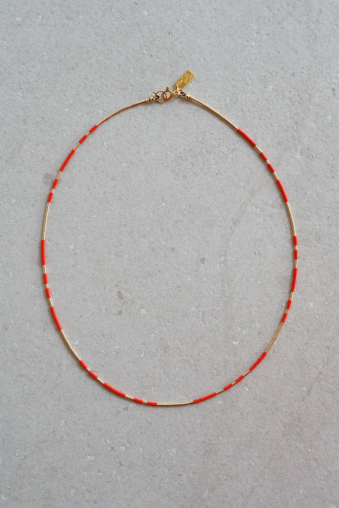 Fire + Water Necklace at Abacus Row Handmade Jewelry