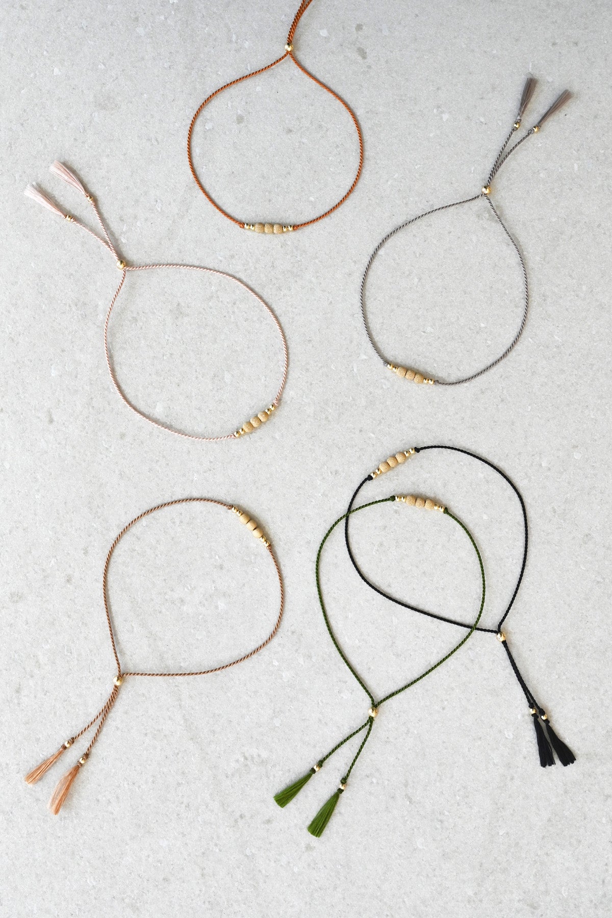 Tweleve Pack of Design No.1 Friendship Bracelet from Abacus Row Handmade Jewelry