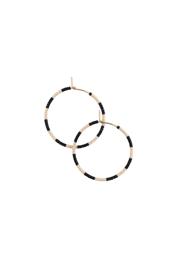 Small Pobiti Polar Hoop Earrings at Abacus Row