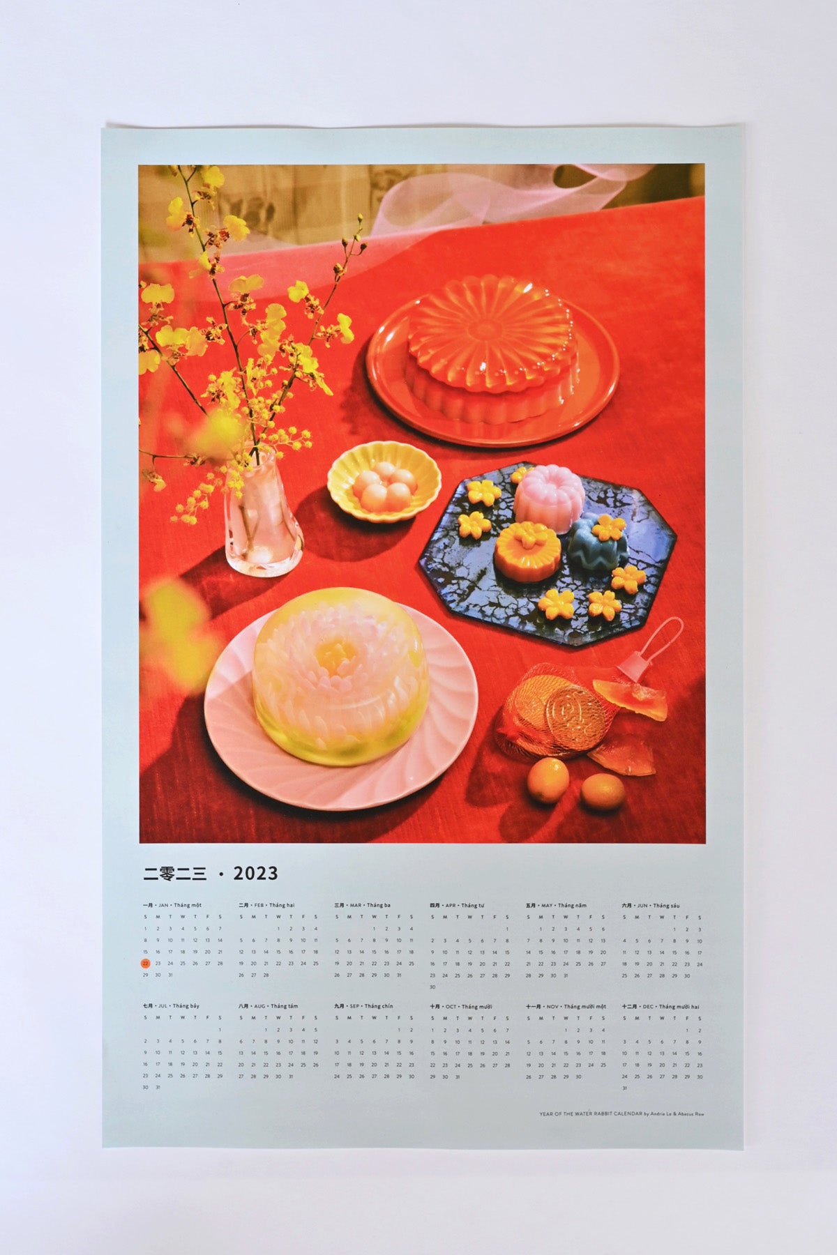 Year of the Rabbit Calendar at Abacus Row Handmade Jewelry