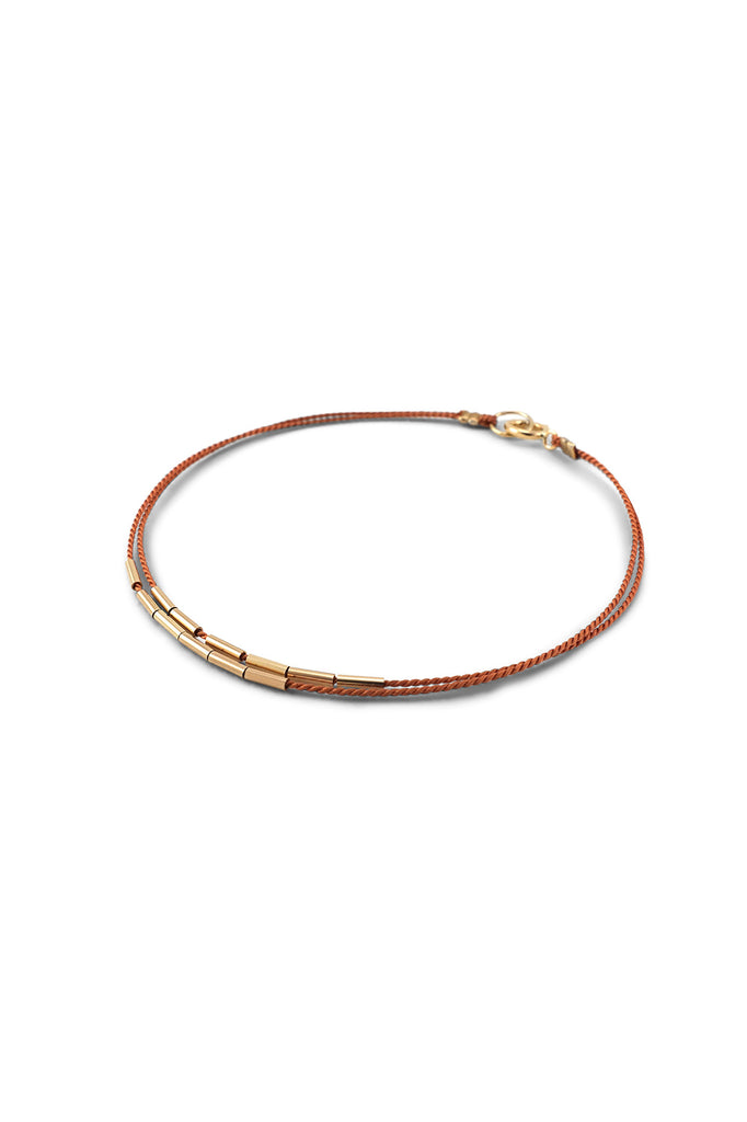 Andromeda Bracelet, clay - Abacus Row Handmade Jewelry