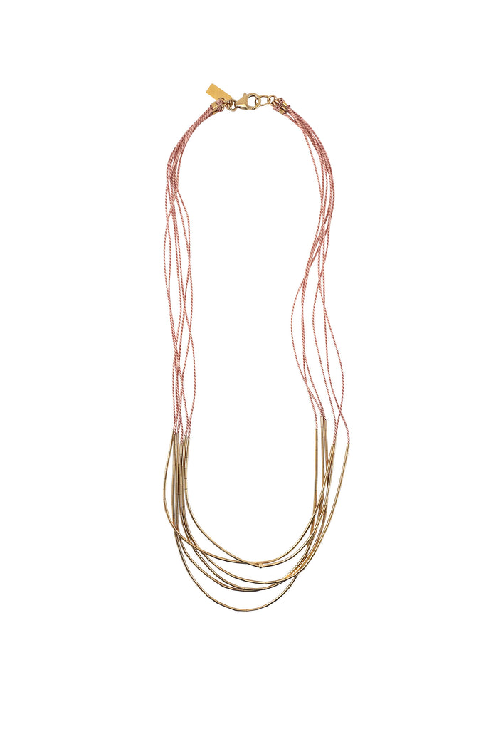 Blush Aries Necklace | Wedding Edit - Abacus Row