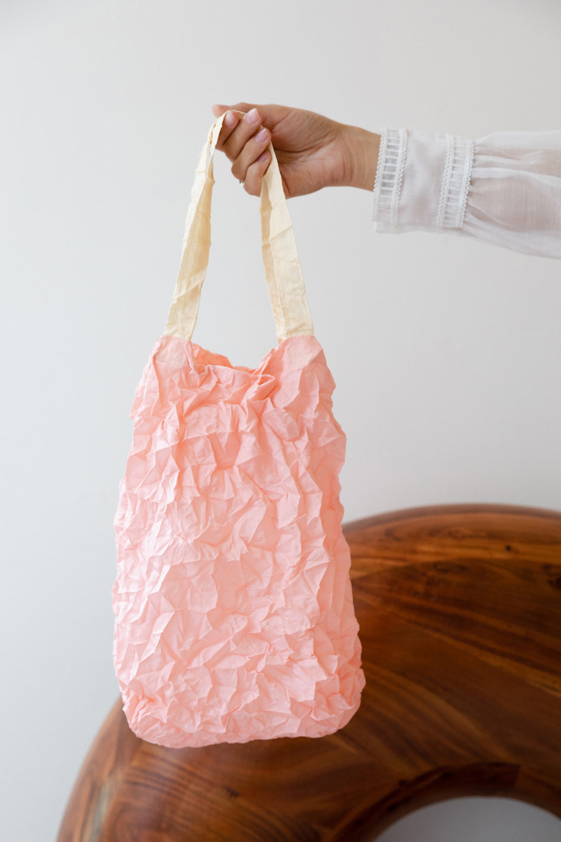 KNA Plus Crumpled Kusha Pleco Tote Bag