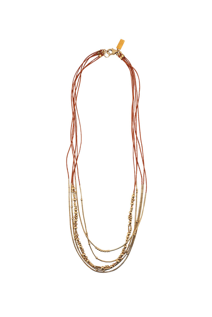 Crux Necklace, clay - Abacus Row Handmade Jewelry