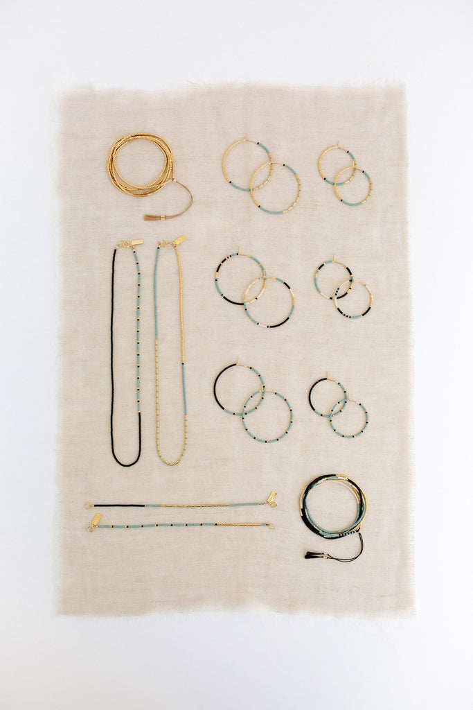 Dunes Collection in Oasis at Abacus Row Handmade Jewelry