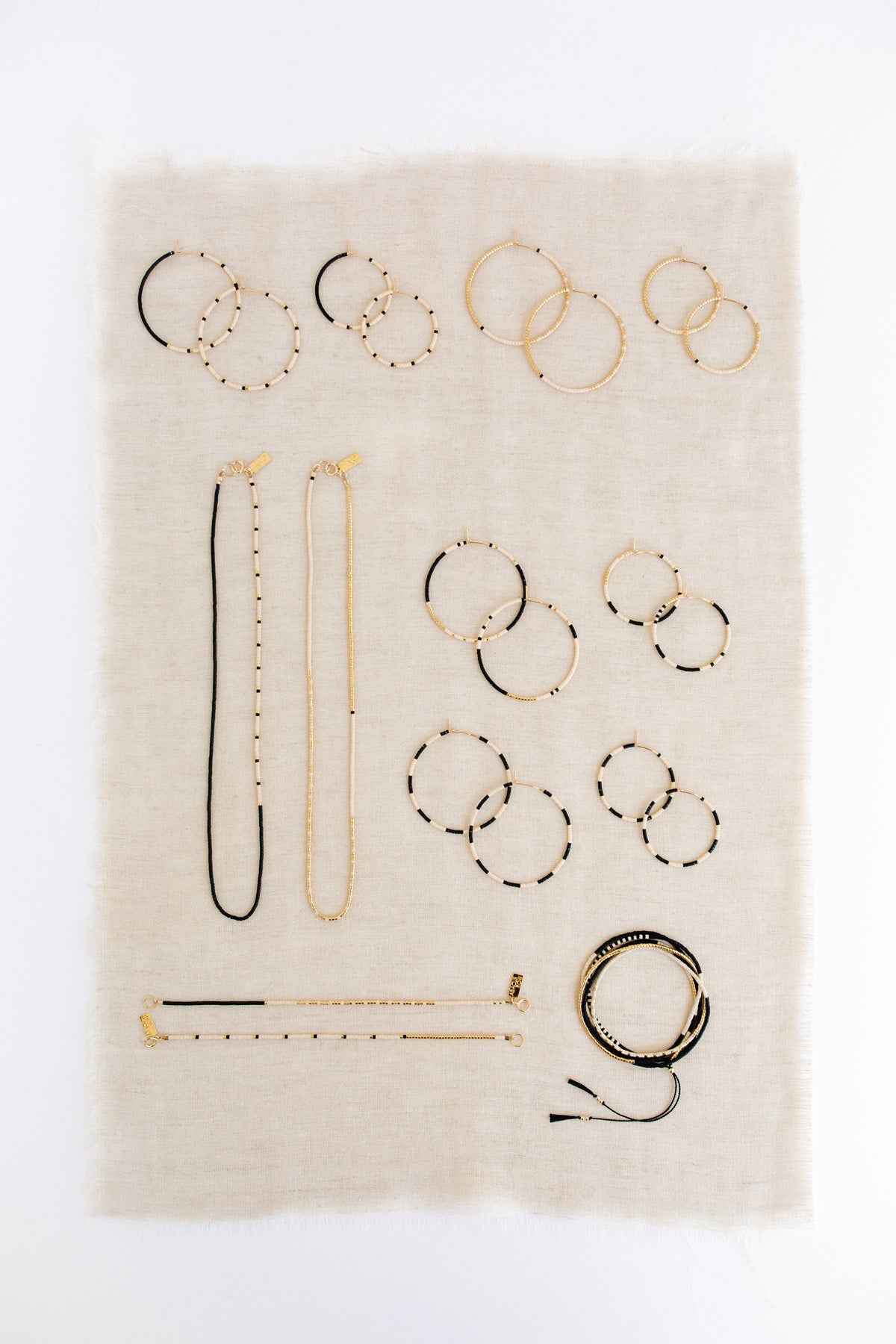 Tottori Earrings, Polar - large