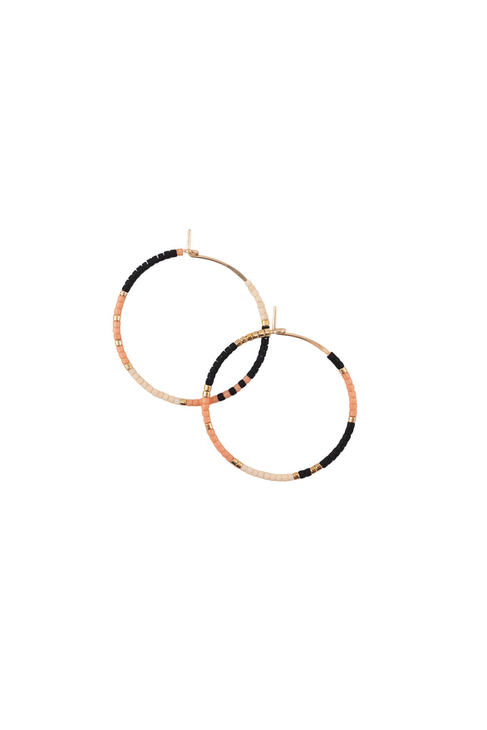 Tanami Hoops, Sienna - small - Abacus Row