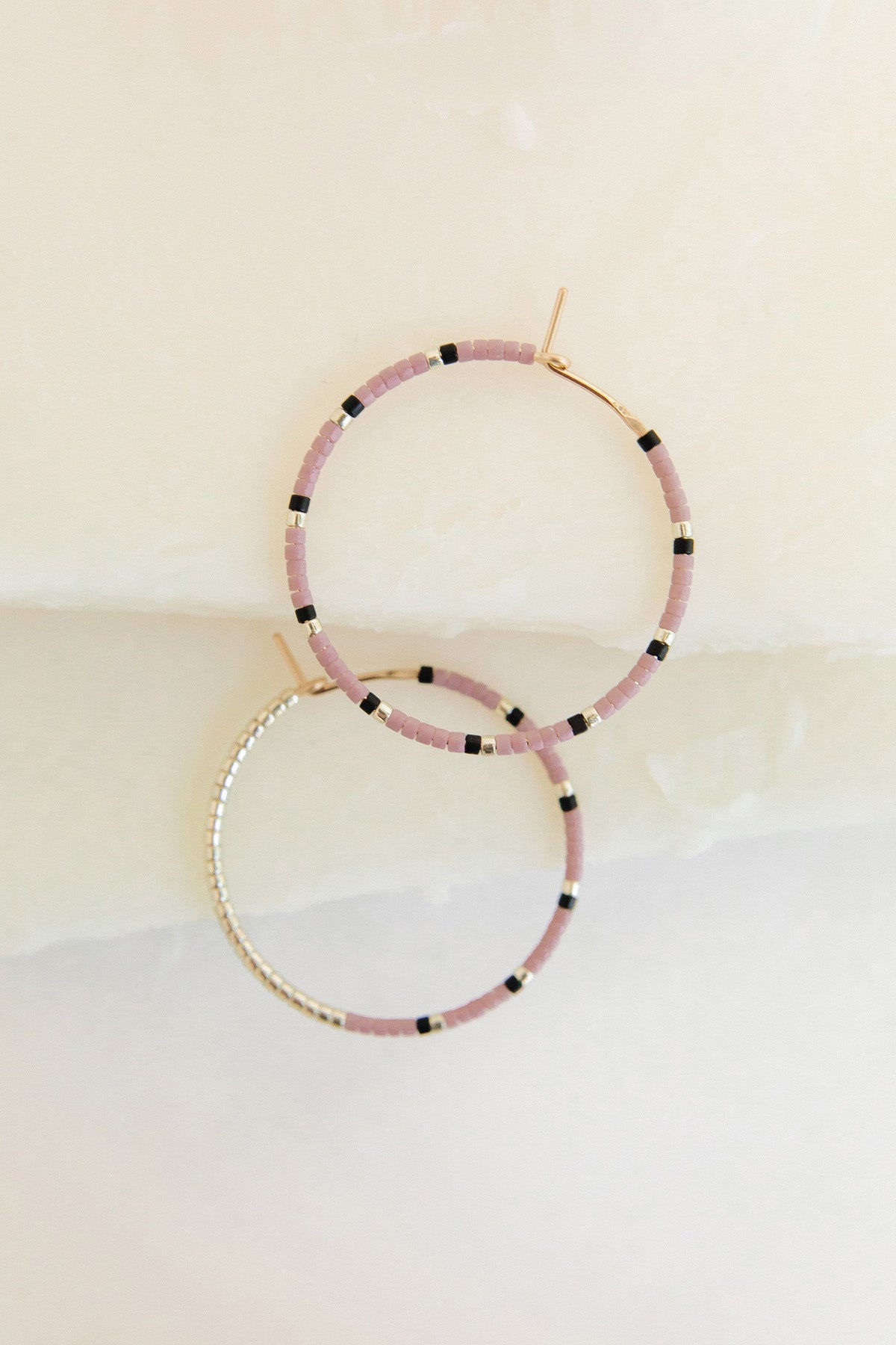 Small Galaxy Chara Hoop Earrings at Abacus Row Handmade Jewelry