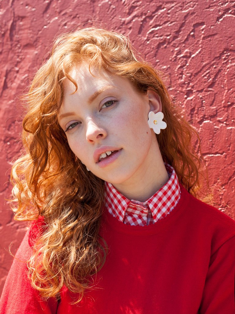Flower Earrings by TPOH The Pursuits Of Happiness