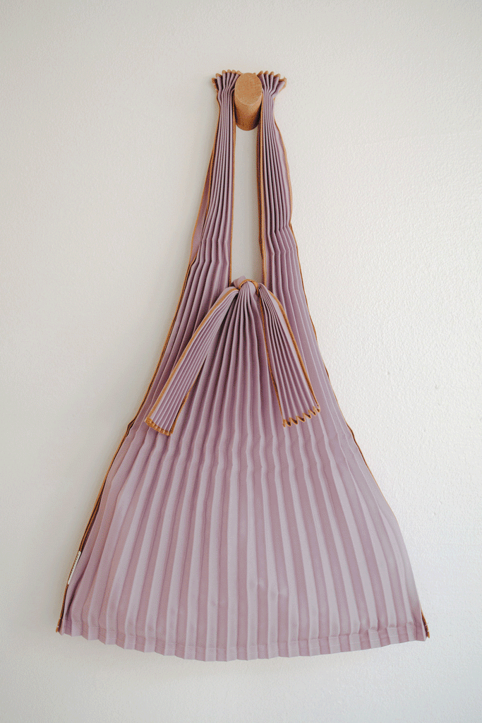 Small Pleated Pleco Tote Bags