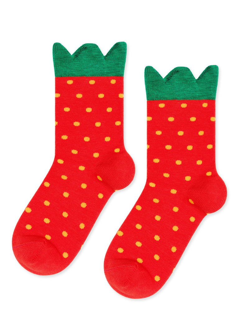 Hansel from Basel Mini Strawberry Crew Socks