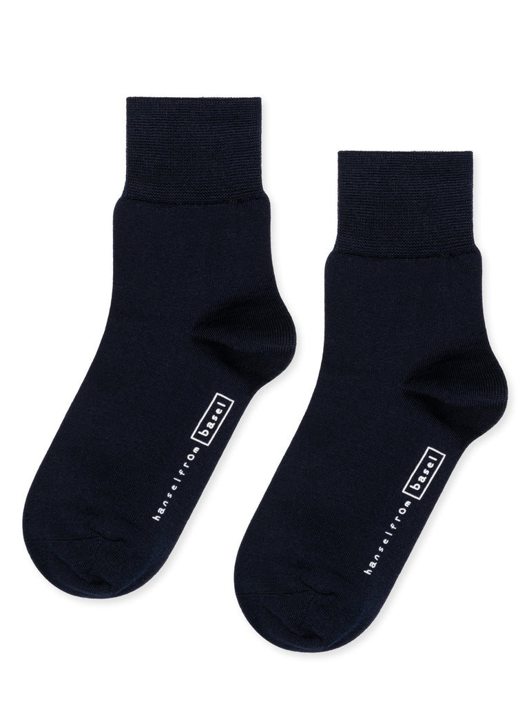 Hansel from Basel Trouser Crew Socks Navy Blue