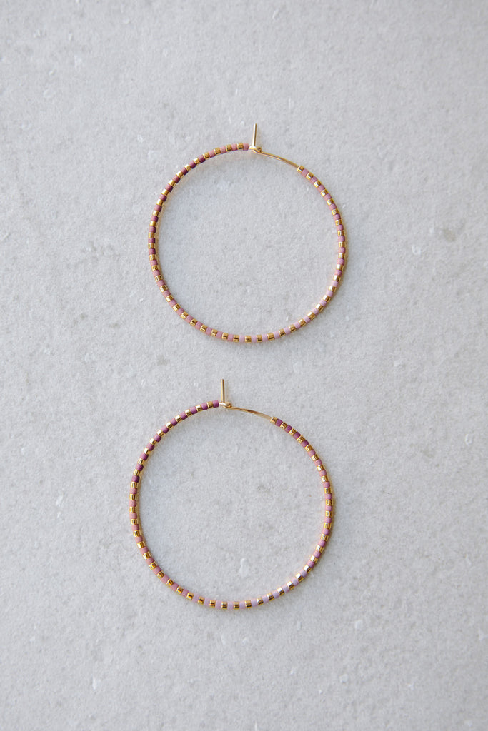 Limited Edition! Progressions Hoops, Gold - Large