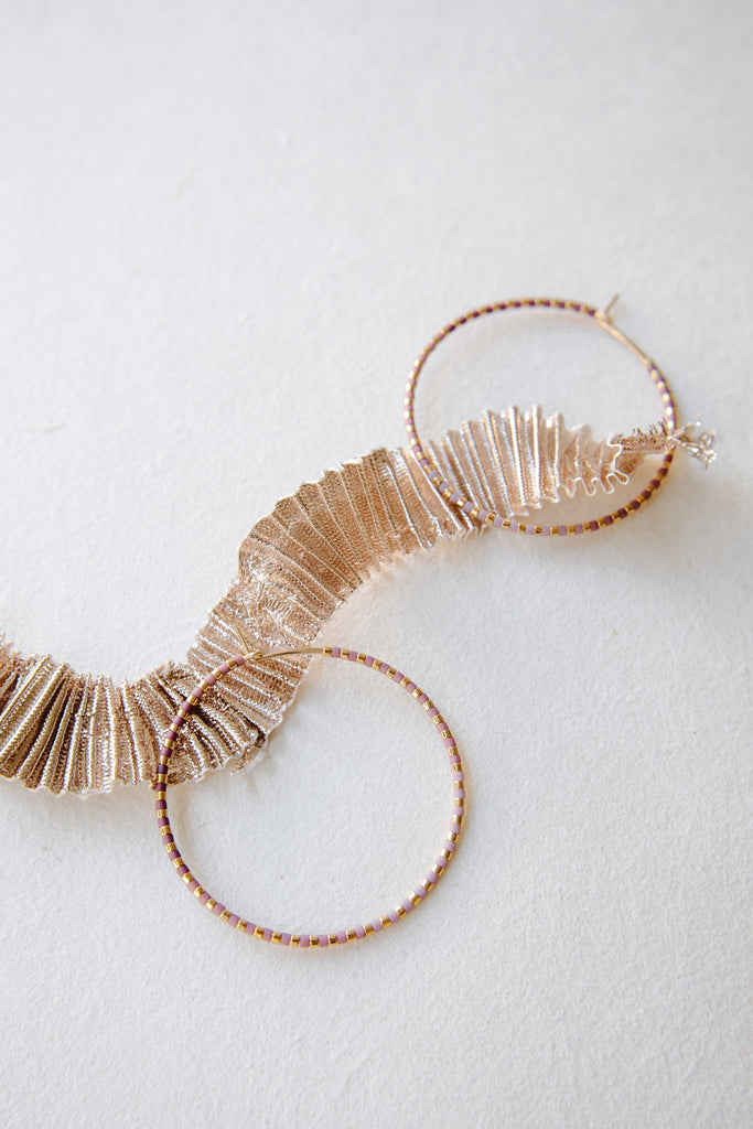 Limited Edition! Progressions Hoops, Gold - Large