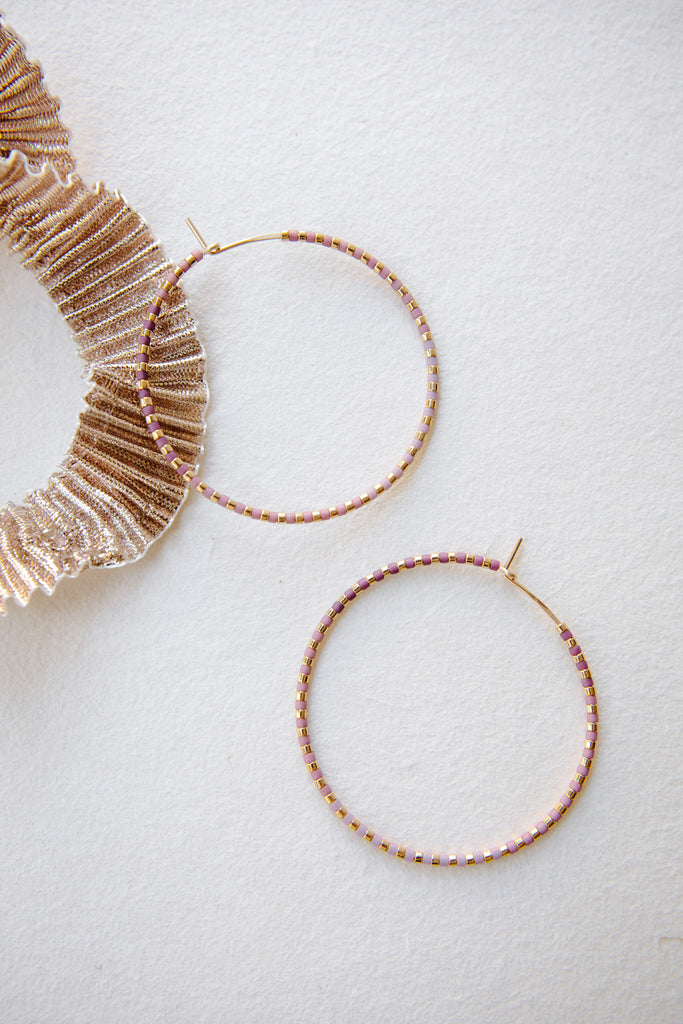 Limited Edition! Progressions Hoops, Gold - Large