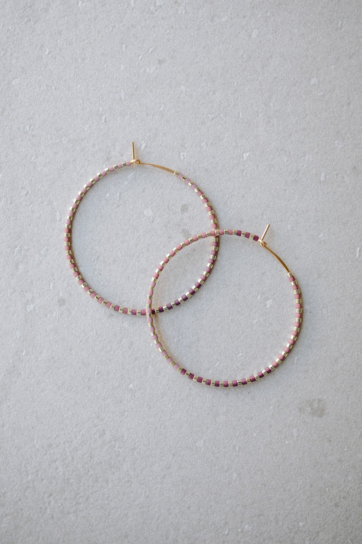 Limited Edition! Progressions Hoops, Silver - Large