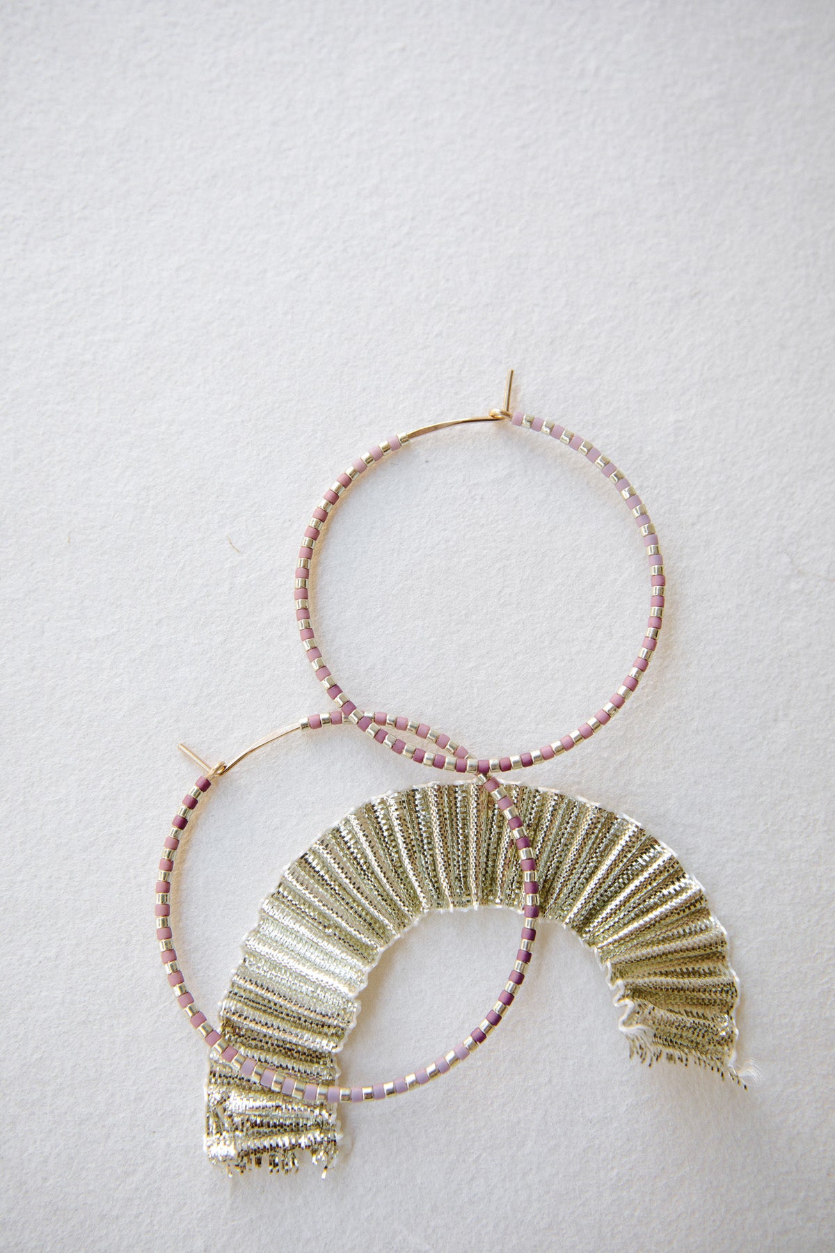 Limited Edition! Progressions Hoops, Silver - Large