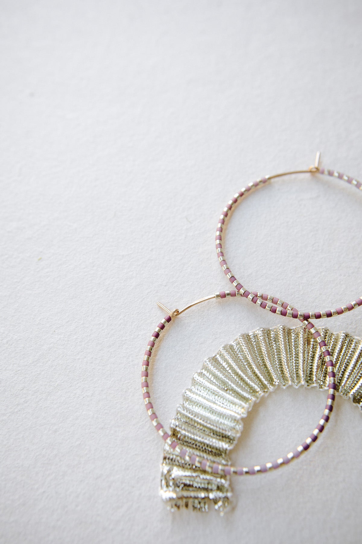 Limited Edition! Progressions Hoops, Silver - Large