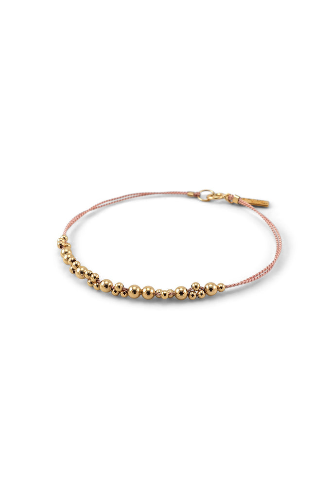 Leo Major Bracelet, blush - Abacus Row Handmade Jewelry