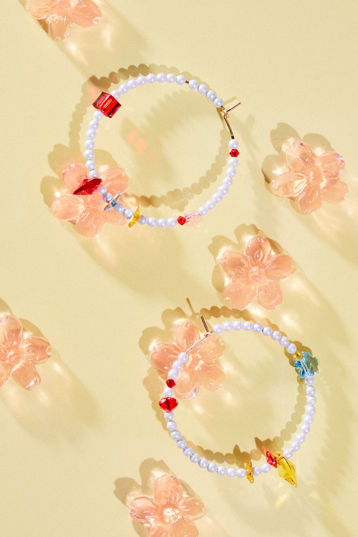 Water Moon Lucky Charms by Abacus Row Handmade Jewelry