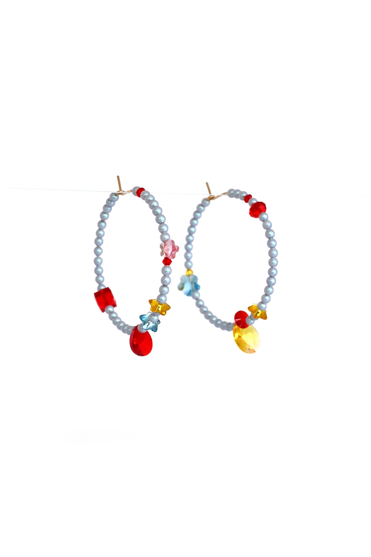 Water Moon Lucky Charms by Abacus Row Handmade Jewelry