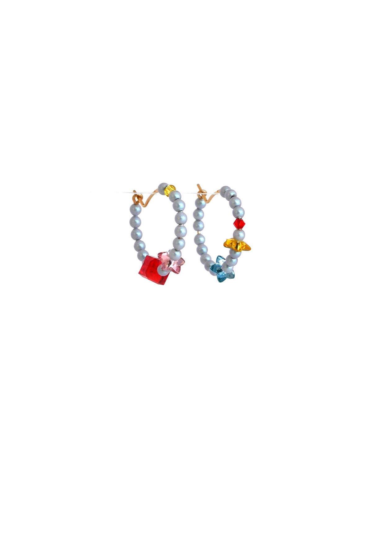 Water Moon Lucky Charms by Abacus Row Handmade Jewelry