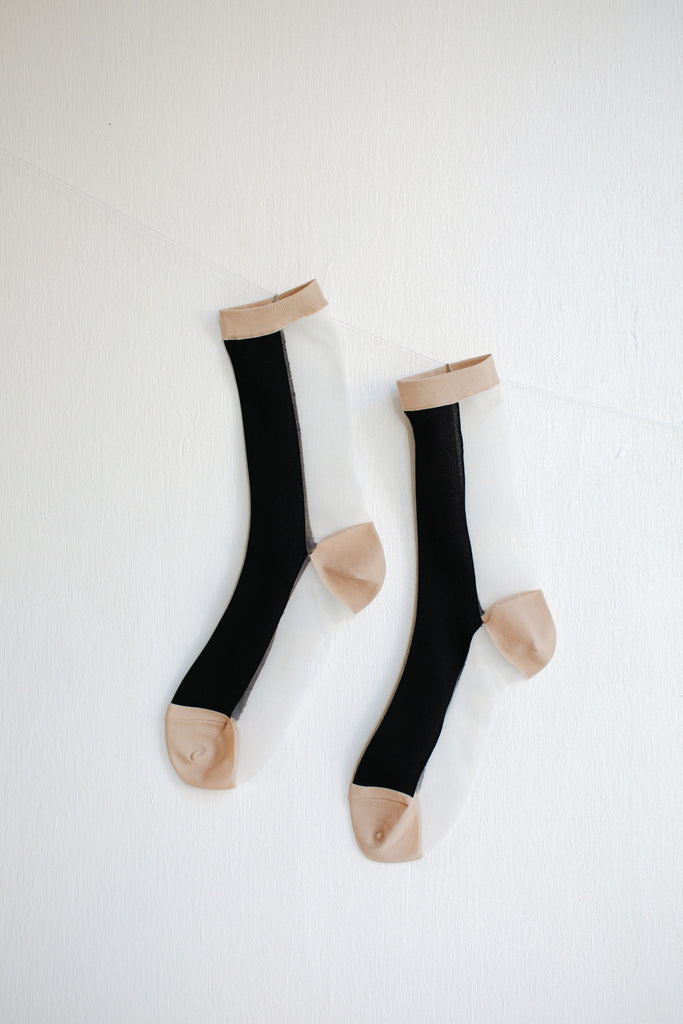 Hansel from Basel B-Side Sheer Crew Socks