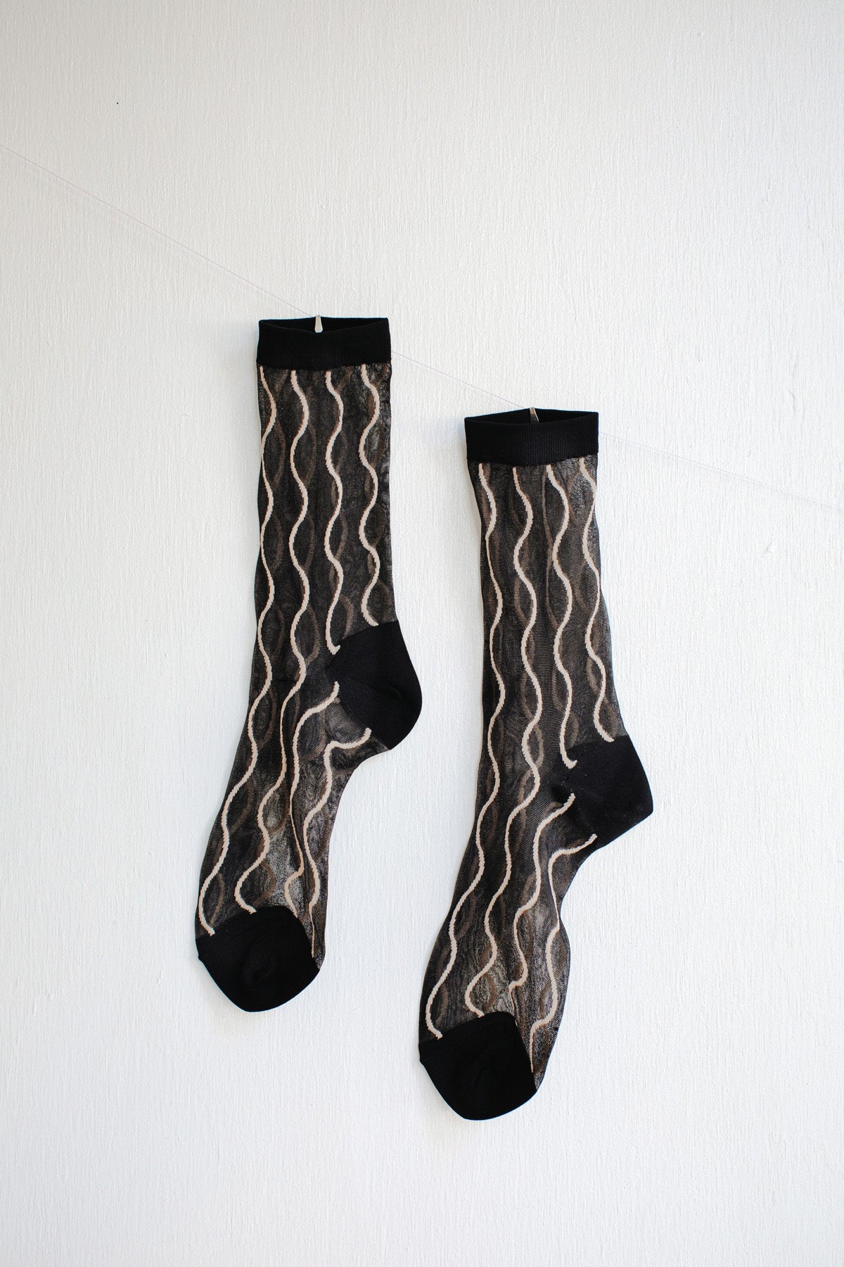 Hansel from Basel City Pop Sheer Crew Socks