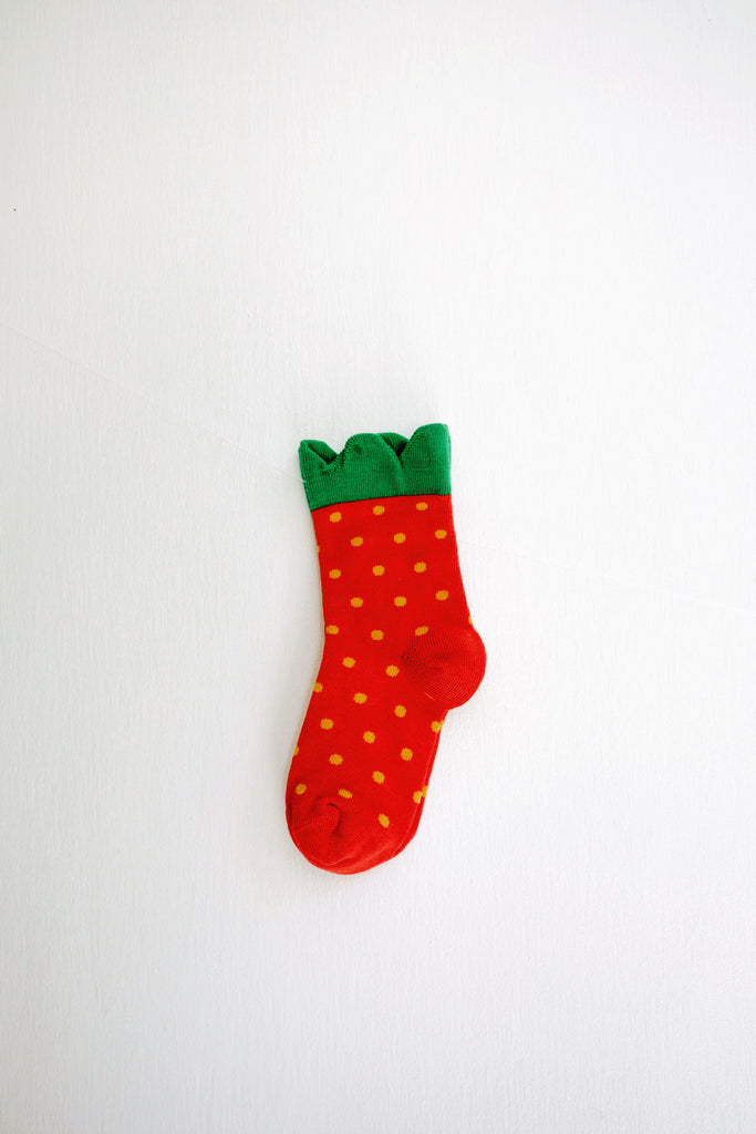 Hansel from Basel Mini Strawberry Crew Socks