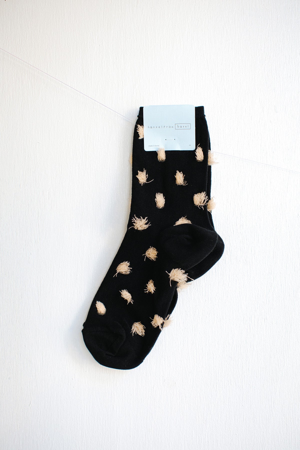 Hansel from Basel Nori Crew Socks - Black