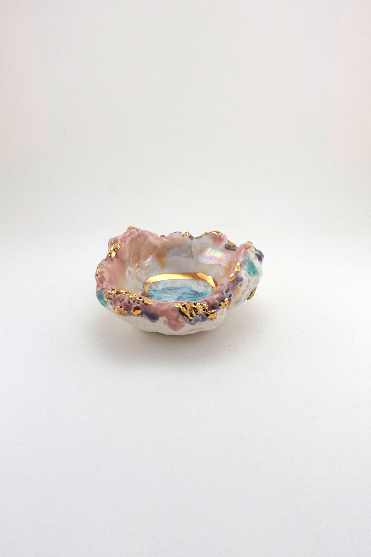 Minh Singer Prism Shell with Gold and Luster Mini