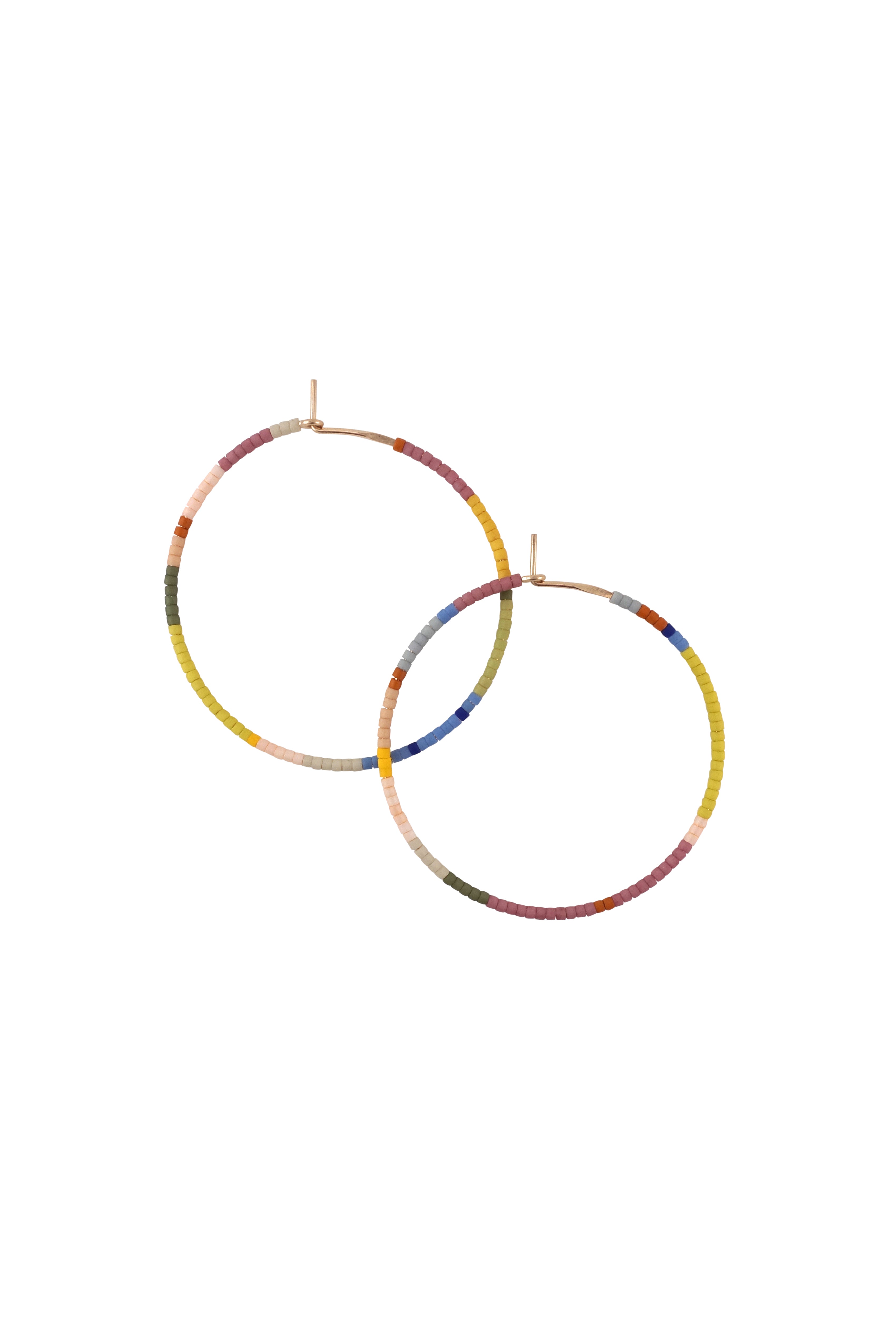 Habitual Hoops, Perennial - Large - Abacus Row Handmade Jewelry