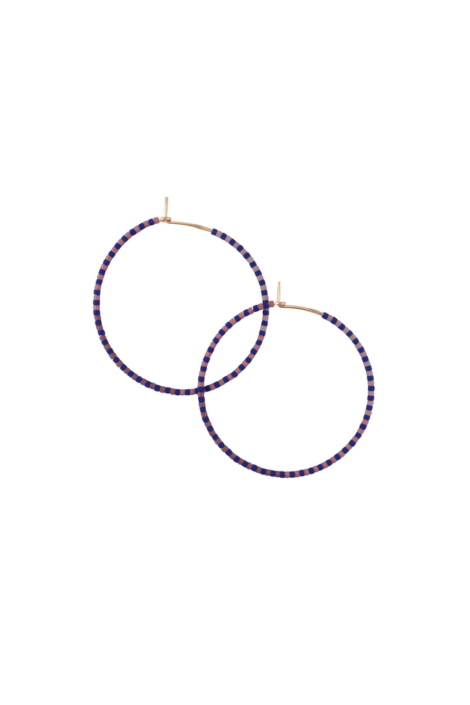 Progressions Hoops, Perennial - Large - Abacus Row Handmade Jewelry
