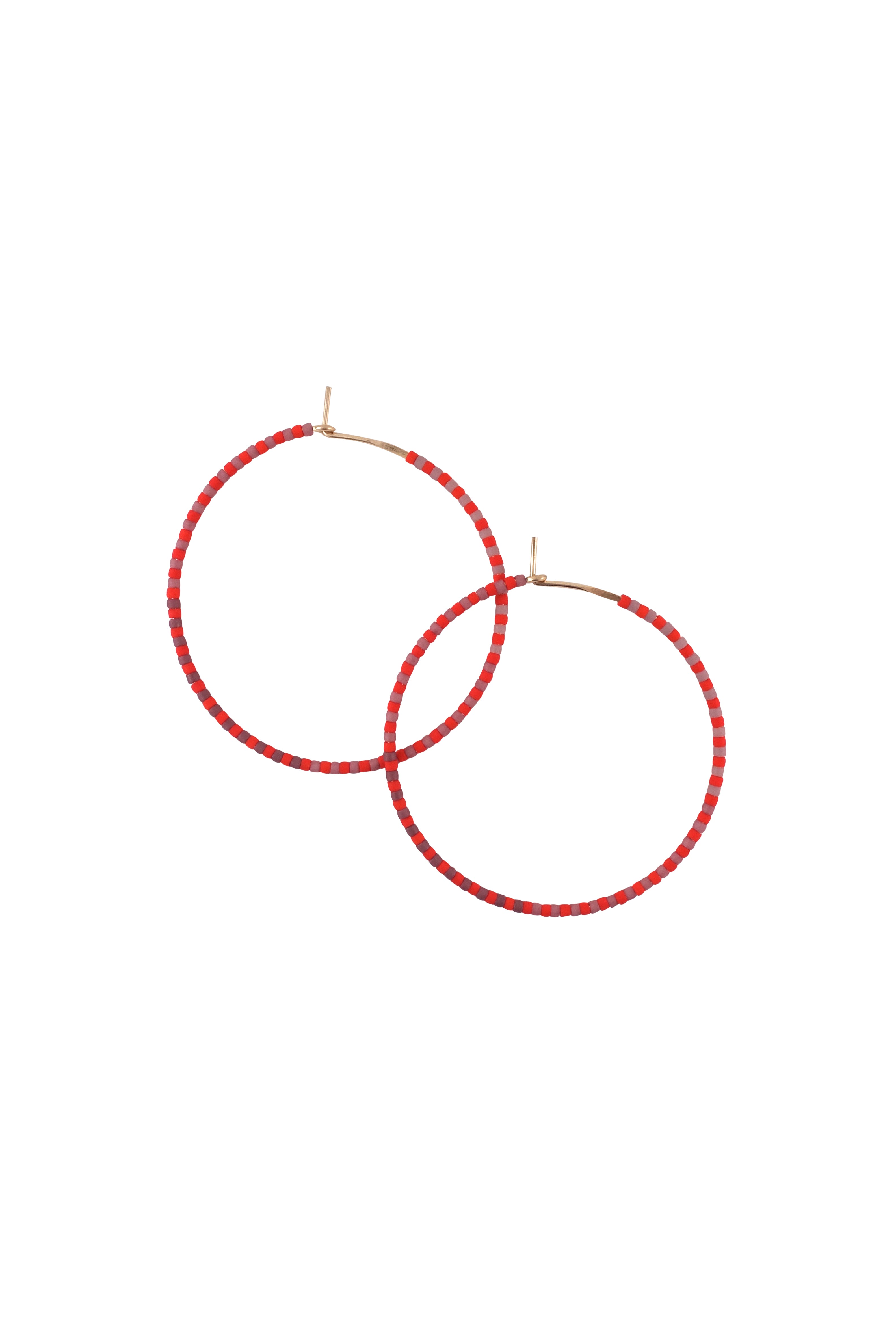 Progressions Hoops, Annual - Large - Abacus Row Handmade Jewelry