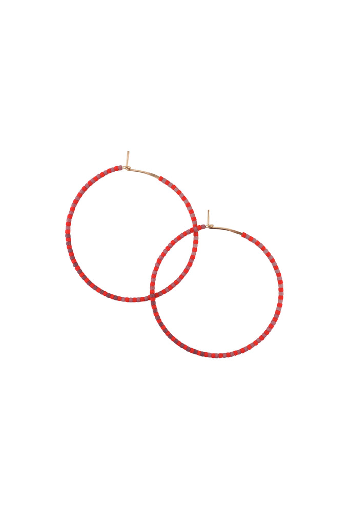 Progressions Hoops, Annual - Large - Abacus Row Handmade Jewelry