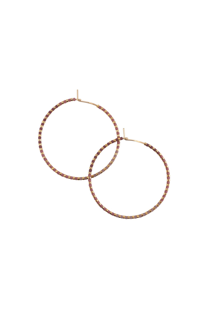 Limited Edition! Progressions Hoops, Gold - Large