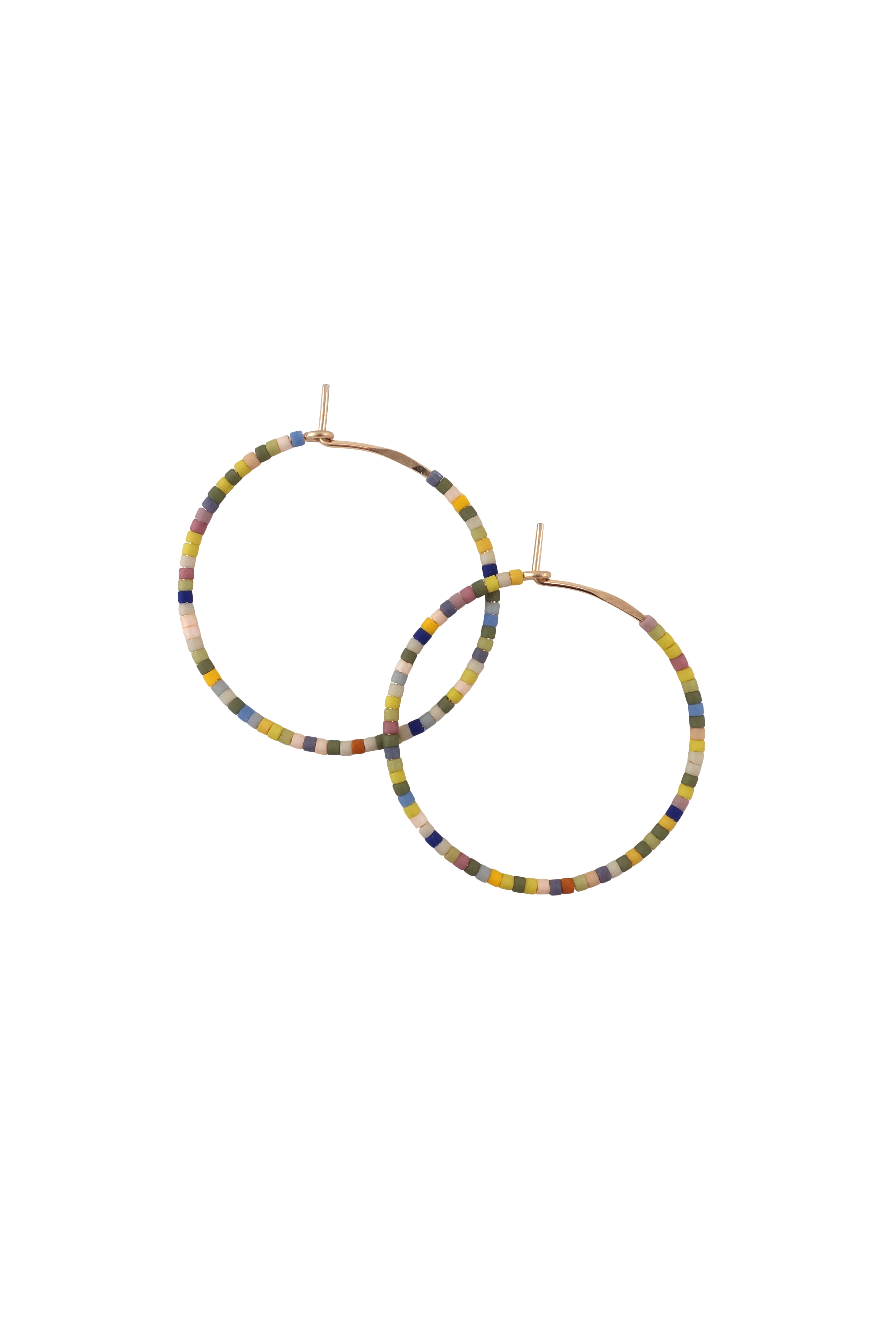 Letting Go Hoops, Perennial - Small - Abacus Row Handmade Jewelry