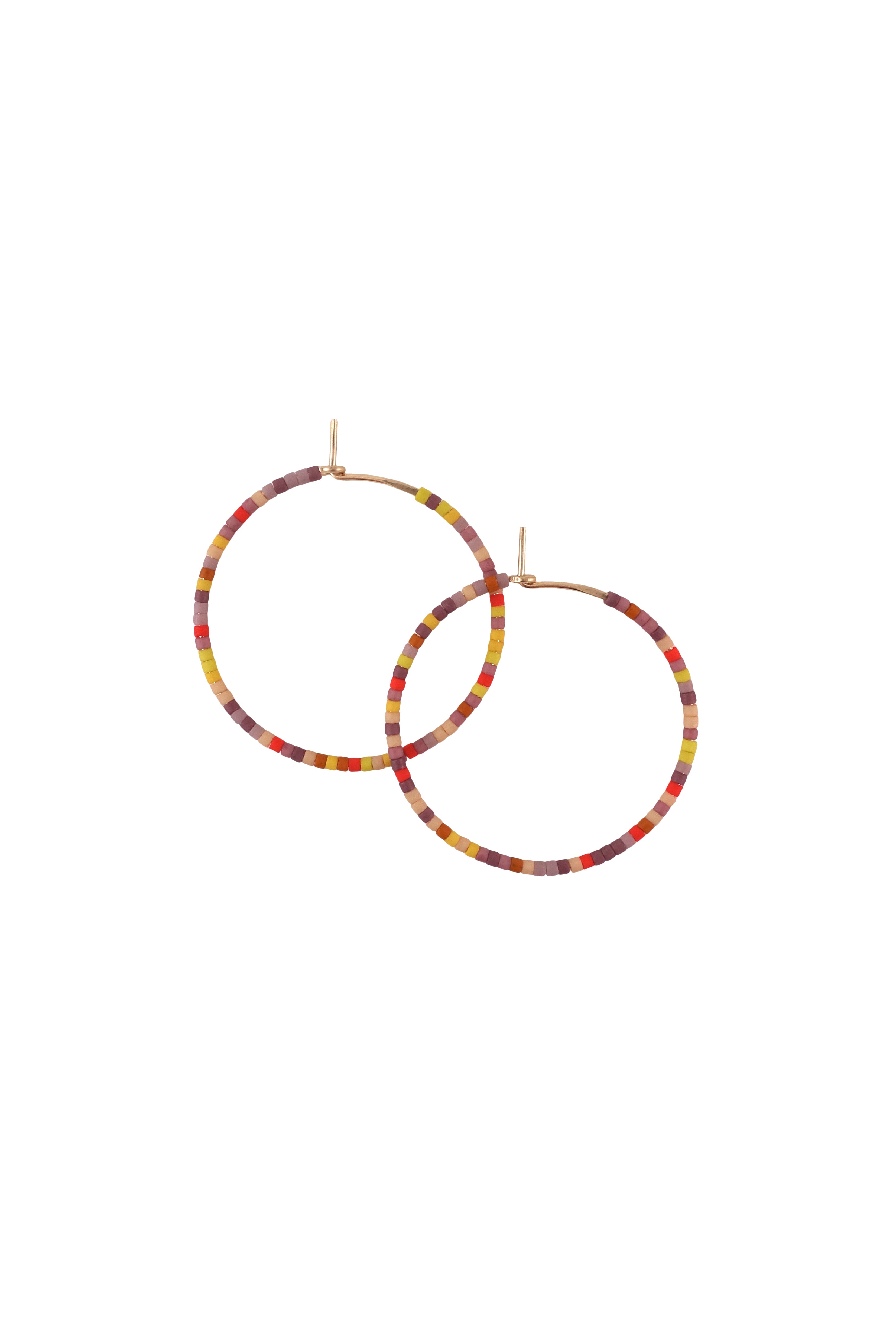 Letting Go Hoops, Annual - Small - Abacus Row Handmade Jewelry