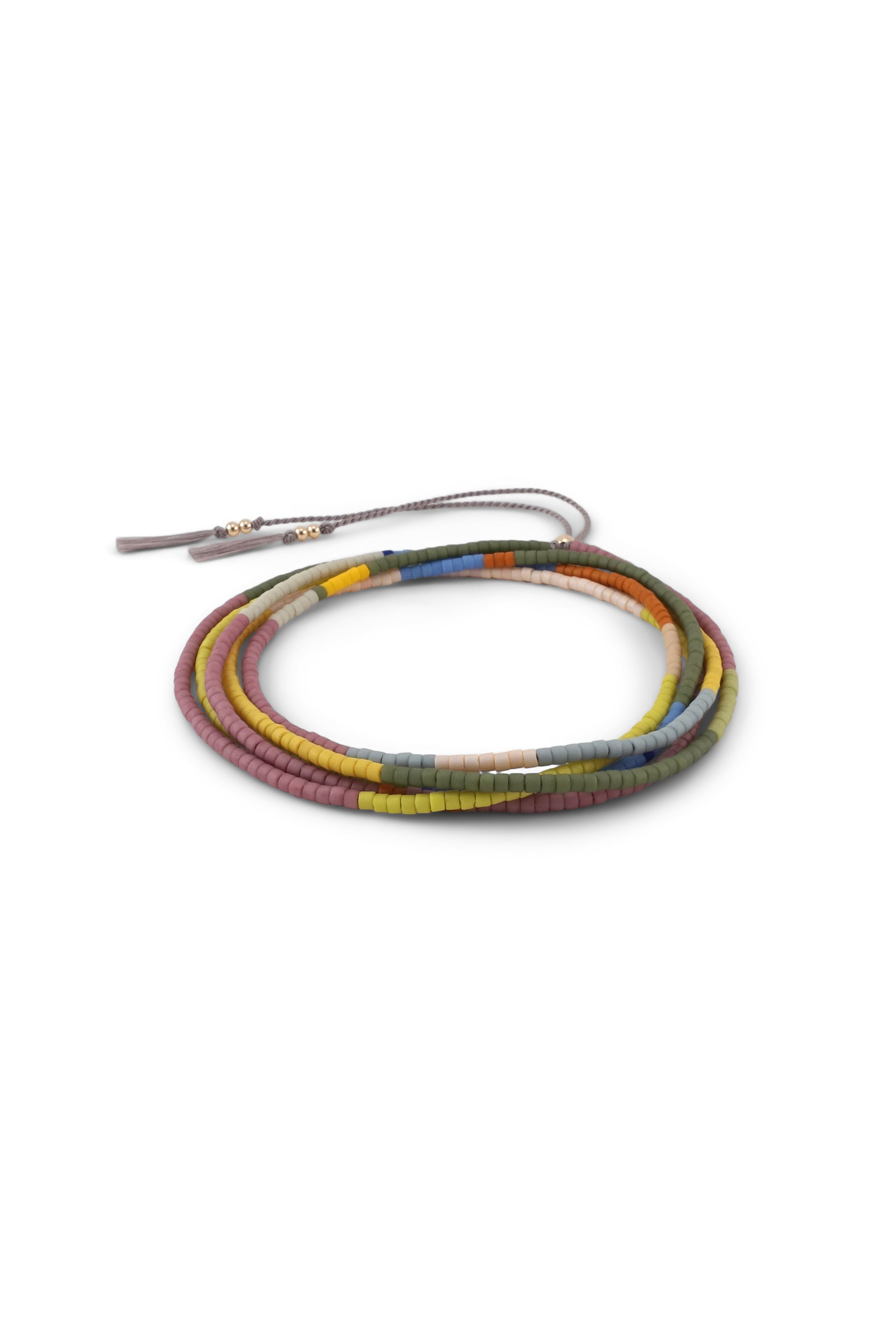 Habitual Wrap, Perennial - Abacus Row Handmade Jewelry