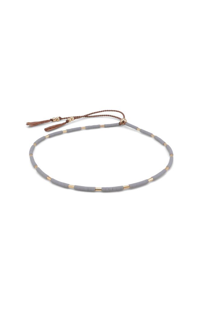 Thebe Bracelet, Mist - Abacus Row Handmade Jewelry