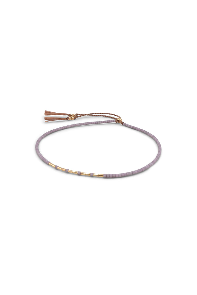 Aitne Bracelet, wisteria - Abacus Row Handmade Jewelry