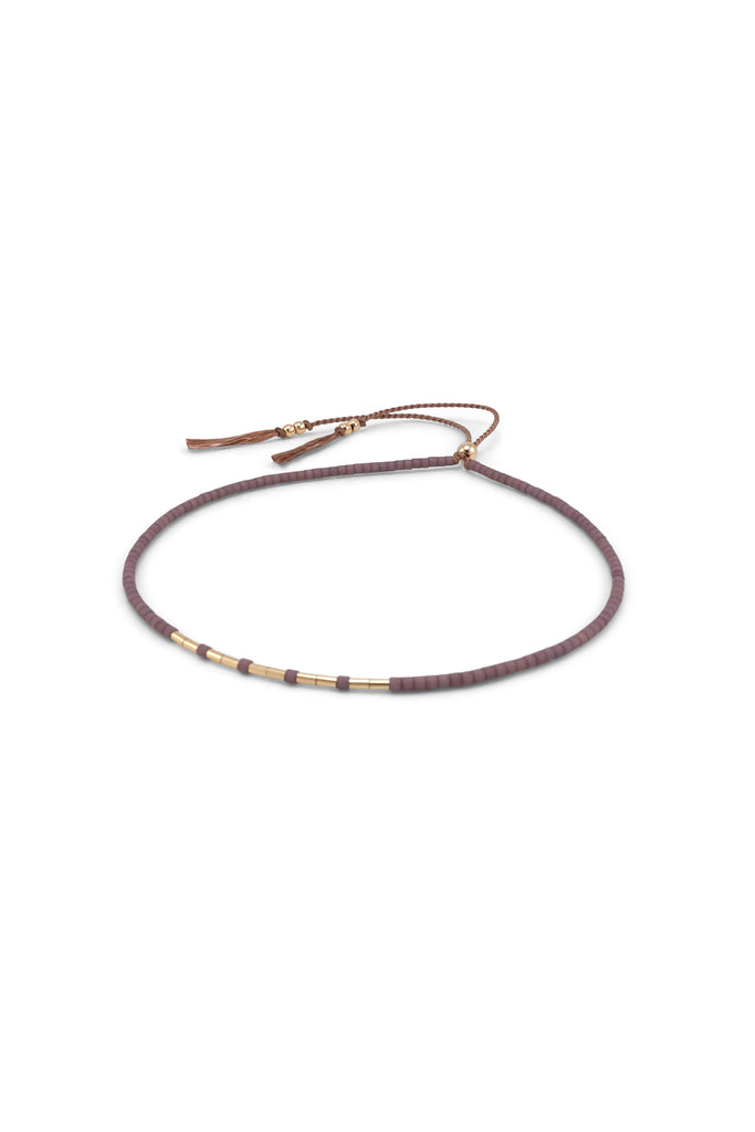 Aitne Bracelet, ume - Abacus Row Handmade Jewelry