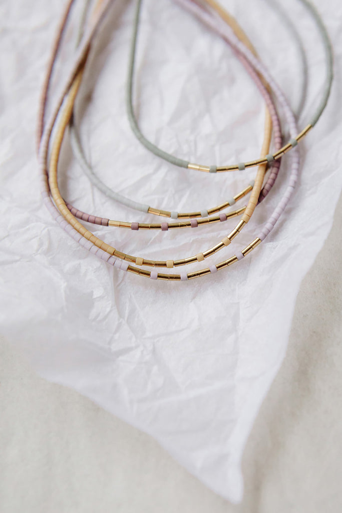 Aitne Bracelets - Abacus Row Handmade Jewelry