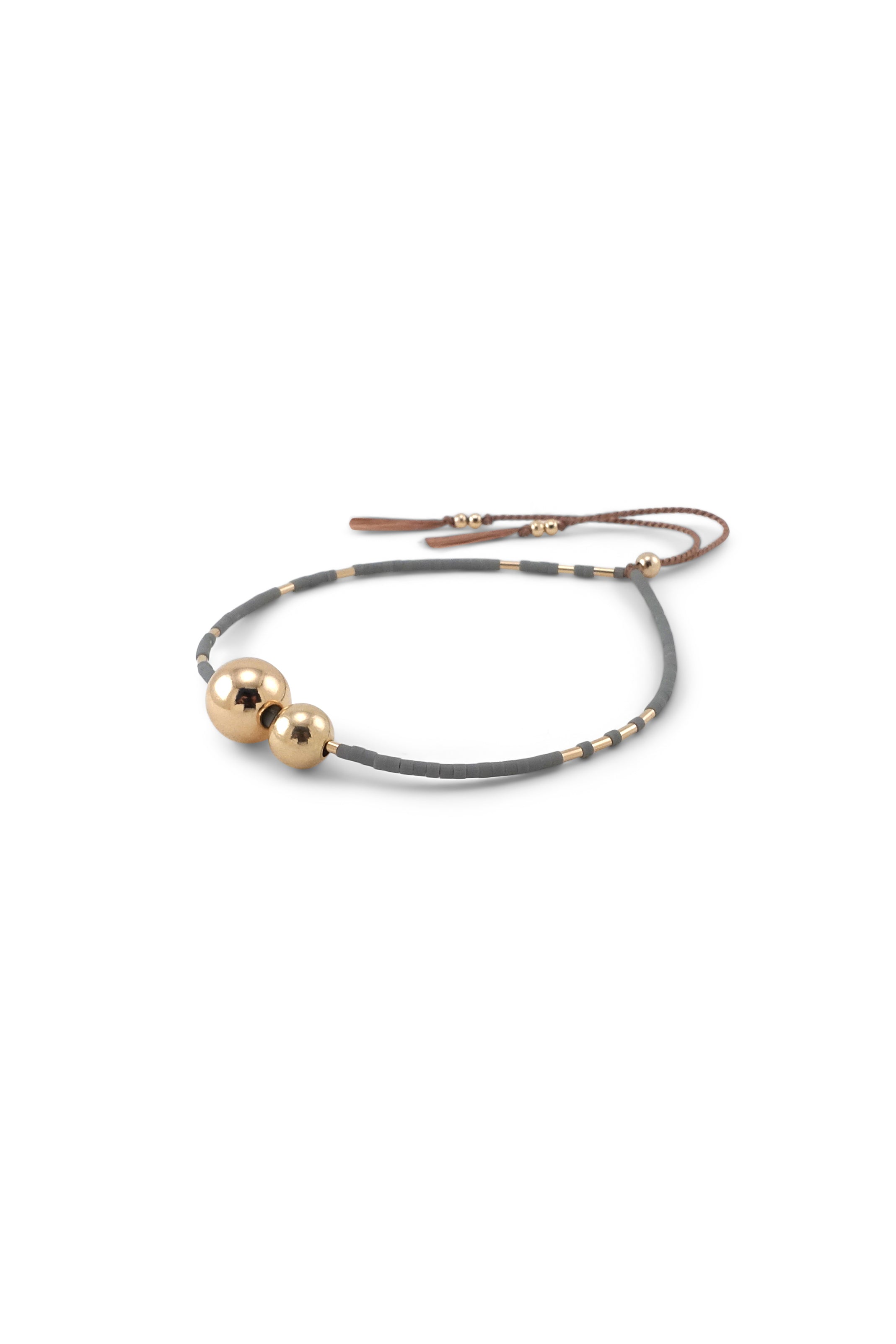 Hati Bracelet, rain - Abacus Row Handmade Jewelry