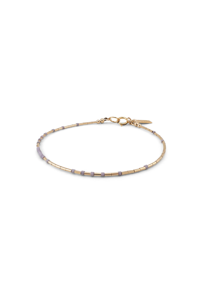 Rhea Bracelet, Wisteria - Abacus Row Handmade Jewelry